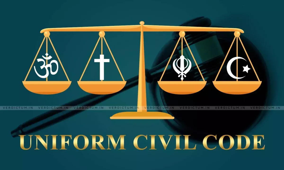 The Uniform Civil Code